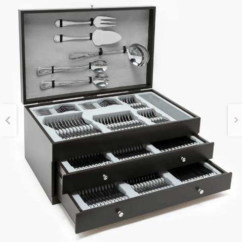 Maleta Cuchilleria 125 Piezas Ridgewood